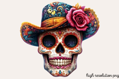 Da de Los Muertos Sublimation PNG Product Image 1