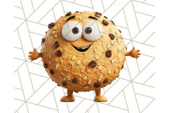 Cute Food PNG Clipart, 3D Adorable Kawaii Characters Png Product Image 5