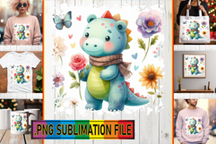 Unique TSHIRT Gift Ideas PNG, Dino Product Image 1