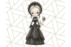 Creepy Dolls Clipart PNG Haunted Toy Characters Product Image 5