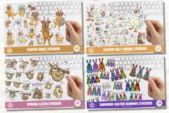 Easter &amp; Spring Stickers Huge Bundle Product Image 4