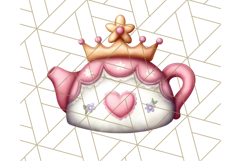 Princess Tea Party PNG Clipart with Teacups &amp; Fancy Treats Product Image 5