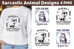 Sarcastic Animal Designs PNG Product Image 1