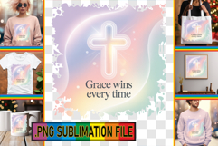 Fun TSHIRT Magic PNG, Christan Quotes Product Image 1