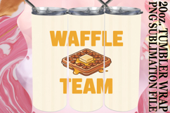 Bright Mornings 20oz tumbler wrap, Retro Food Product Image 1