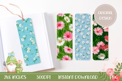 Cute Flowers Bookmark Designs, Cartoon Bookmarks Product Image 1