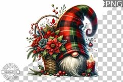 Christmas Gnome Sublimation - Clipart PNG Bundle Product Image 8
