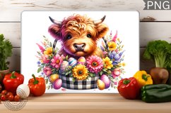 Easter Highland Cow Cutting Boards Bundle, Easter Kitchen Product Image 9