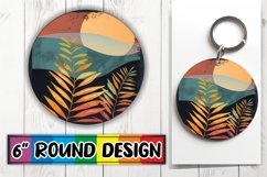 Colorful Vintage Bloom Sublimation Compilation - Round Desig Product Image 1