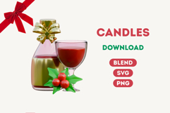 3D Christmas Element 03 Product Image 4