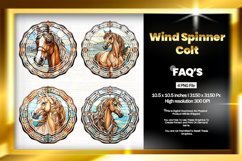 Colt Wind Spinner Sublimation - 04 Variation Product Image 1