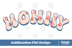 American Mommy 4th of July USA Cat Dog Paw DTF Sublimation Product Image 1