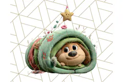 Pet Shop Clipart, Cute Big Eyed Animals, Kawaii Pets PNG Product Image 5