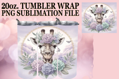 JOYFUL GIFT 20oz TUMBLER WRAP, Giraffe Product Image 1