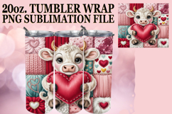 BLISSFUL MEMORIES 20oz TUMBLER WRAP, Valenines Animals Product Image 1