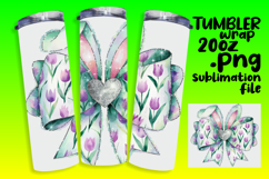 Tailored 20oz Tumbler Wraps , Easter Bunny Product Image 1