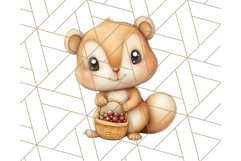 Woodland Nursery Baby Animals And Fantasy Forest PNG Clipart Product Image 5