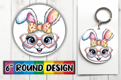 Timeless Circle Keychain Magic, Easter Bunny Product Image 1