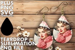 Playful Teardrop Earrings Gift Ideas, Christmas Product Image 1