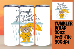 BEAUTIFUL 20oz Tumbler Wrap PNG , Religious Product Image 1