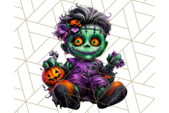 Spooky Cute Monster PNG Clipart, Adorable Halloween Monsters Product Image 5