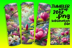 Creative 20oz Tumbler Wrap for Gifts , Flower Product Image 1