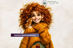 Autumnal Witch Kitchen Clipart | Cozy Fall PNG Set Product Image 12