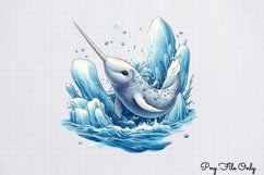 Whales Clipart design PNG Product Image 1