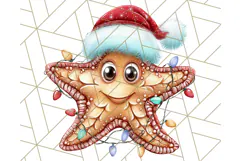 Christmas Penguins The Beach Clipart PNG, Tropical Holiday Product Image 5