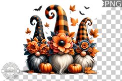 Halloween Gnome Sublimation - Clipart PNG Design Product Image 1