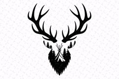 Deer Svg Design | Animal Svg | Svg Cut File Product Image 1