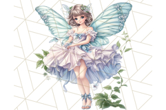 Pastel Fairy Clipart PNG, Cute Fantasy Fairy Digital Art Product Image 5