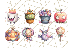 Whimsical Halloween Candy PNG Clipart Product Image 5