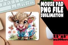 Radiant Desk Pad Ideas for Gifts, Cute Cow Product Image 1
