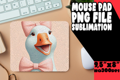 CHEERFUL MOUSE PAD SUBLIMATION PNG, Goose Product Image 1