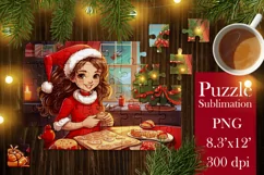 Christmas Puzzles PNG |Kids Puzzles Sublimation 3 Product Image 4