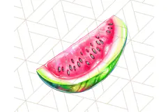 Pink Summer Clipart, Cute Beach Icons, Aesthetic PNG Product Image 5