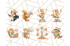 52 Tiny Carnival Friends Clipart PNG, Animal Fair Festival Product Image 5
