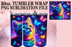 Sweet memories 20oz tumbler wrap, Cat Product Image 1