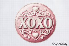 Retro Valentine Day Clipart PNG Product Image 1