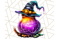 Bright Halloween Potion Bottle PNG Clipart, Holiday Elements Product Image 5