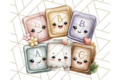 Simple School Supplies Clipart, Cute Classroom PNG Product Image 5