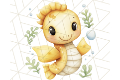 Under the Sea Nursery Clipart, Ocean Animals PNG Product Image 5