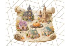 Halloween Candy Shop Clipart PNG, Trick or Treat Clip Art Product Image 5