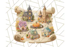Halloween Candy Shop Clipart PNG, Trick or Treat Clip Art Product Image 5