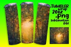 Enchanted Forest Tumbler Sublimation 20oz Product Image 1