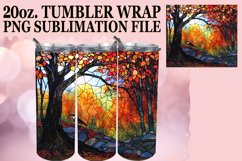 Whimsical Landscape Tumbler Artistry Product Image 1