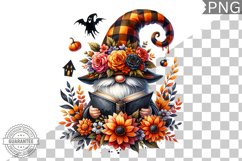 Halloween Gnome Sublimation - Clipart PNG Design Product Image 1