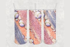 Baseball Pink Milky Way 20 oz sublimation design tumbler Product Image 1