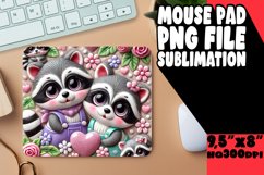 Unique Desk Pad Design Sublimation, Sweet Animals Product Image 1